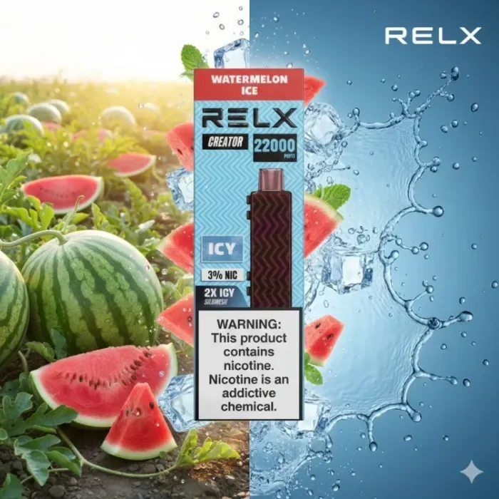 悅刻積木RELX Creator 22000口拋棄式電子煙 | 智能顯示熒幕| 積木外觀 可調功率